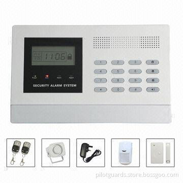 Wireless Home Alarm System, Built-in Li-ion Battery, 315/433MHz, With full voice prompt, CE & RoHS